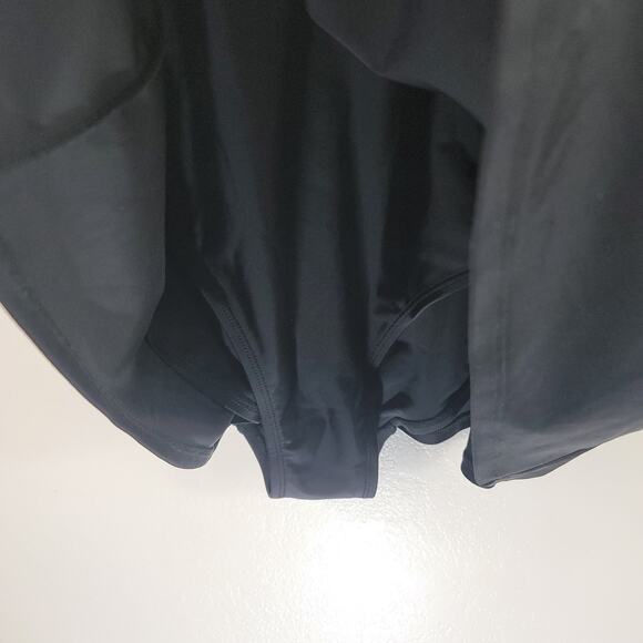 Ava & Viv Black Summer Poolside Bathing Suit Dress One Piece 26W NWOT - Picture 3 of 7